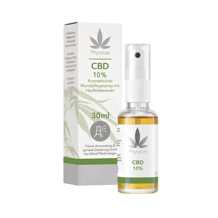 CBD Mouth Spray 10 - Concentrated CBD mouth spray with a strength of 10%