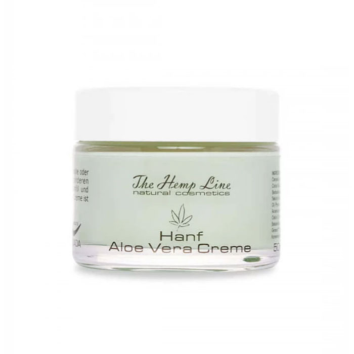 Hemp aloe vera cream - moisturizing care for your skin